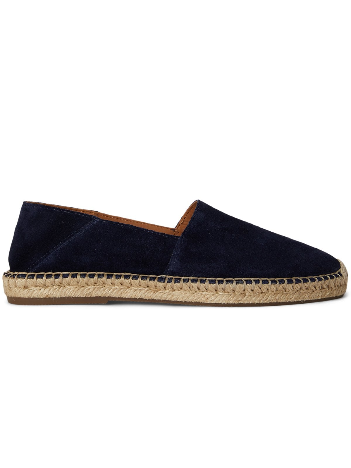 Polo Ralph Lauren Leder-Espadrilles mit Leder-Einlage in 8