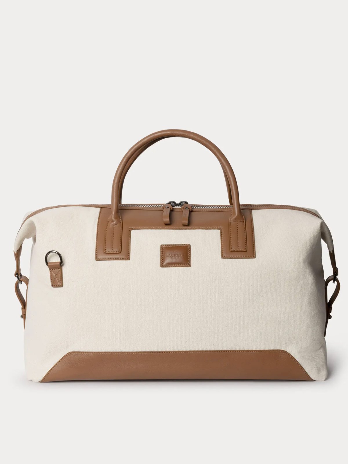 Hackett London Reisetasche Wells Canvas mit Leder-Details in 0