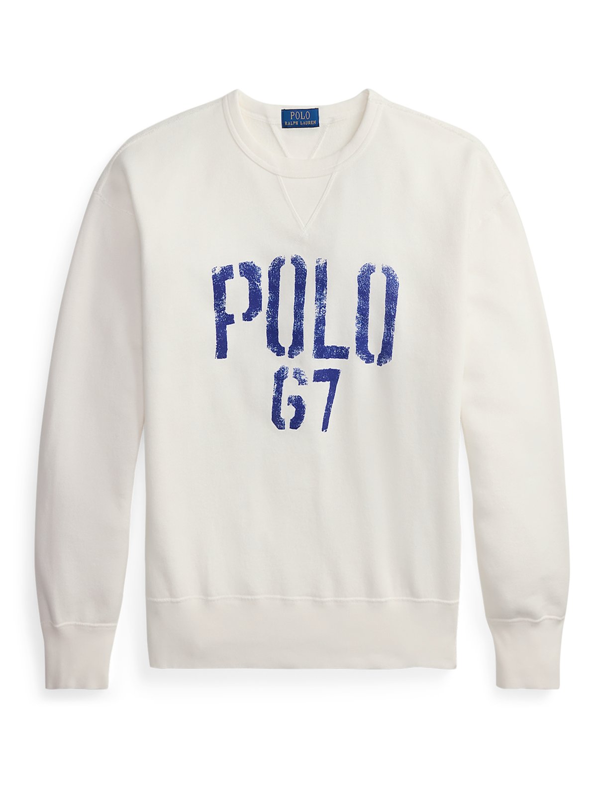 Polo Ralph Lauren Vintage Sweatshirt mit Frontprint, Vintage Fit in S