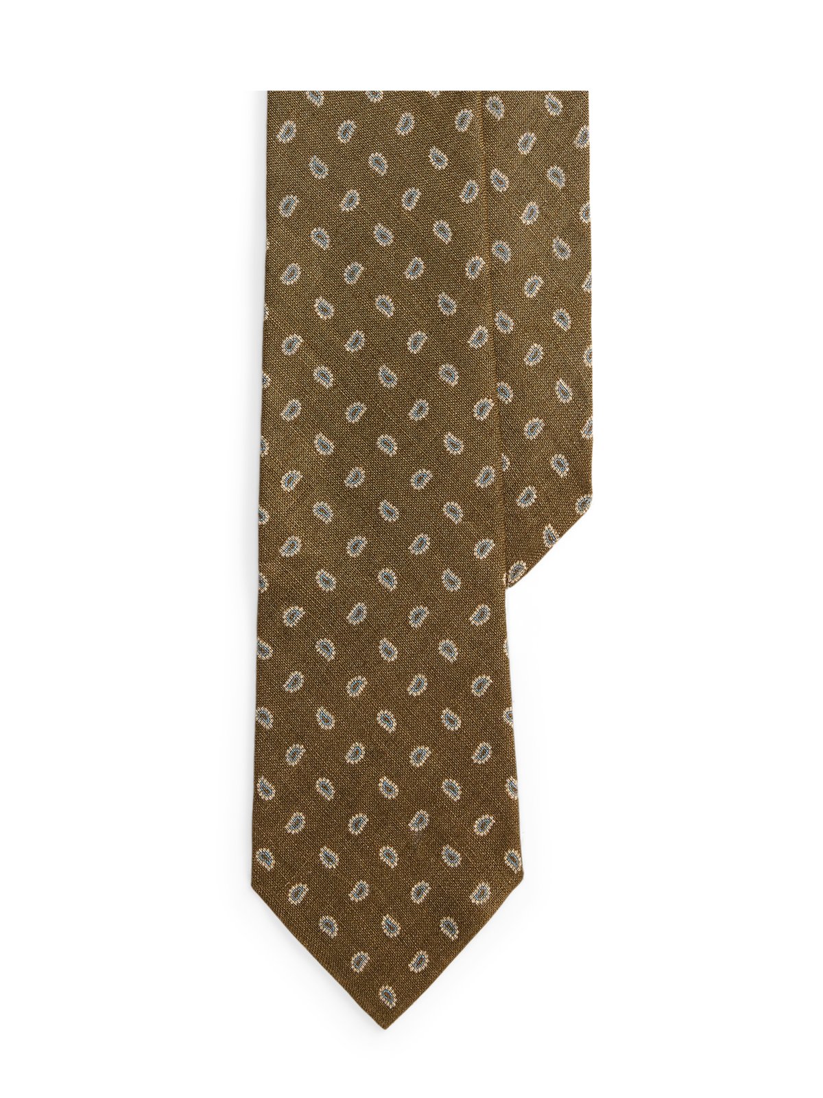 Polo Ralph Lauren Leichte Krawatte aus Leinen mit Paisley-Muster in 0