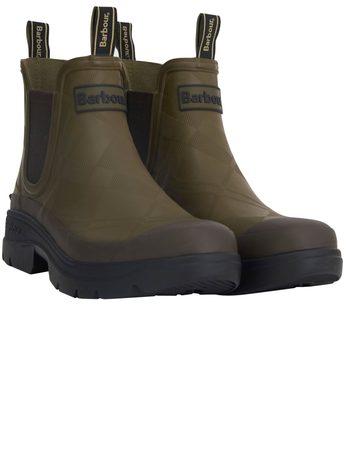 Barbour Chelsea-Gummistiefel Breacon mit Label-Schlaufen in 6