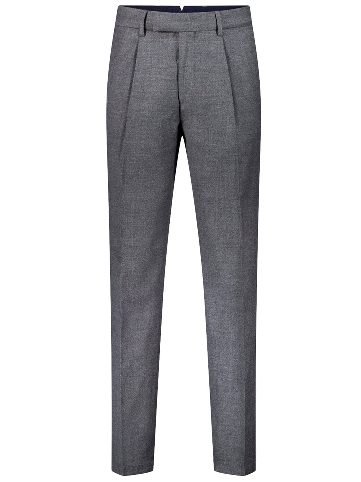 G1920 Flanellhose Tolino aus einem Woll-Mix mit Bundfalte, Tailored Fit in 31/32