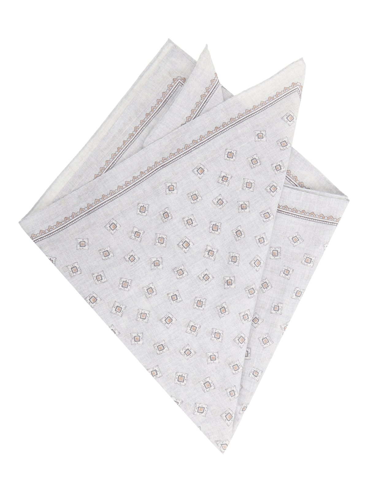 Biella Gemustertes Bandana aus Baumwolle in 0