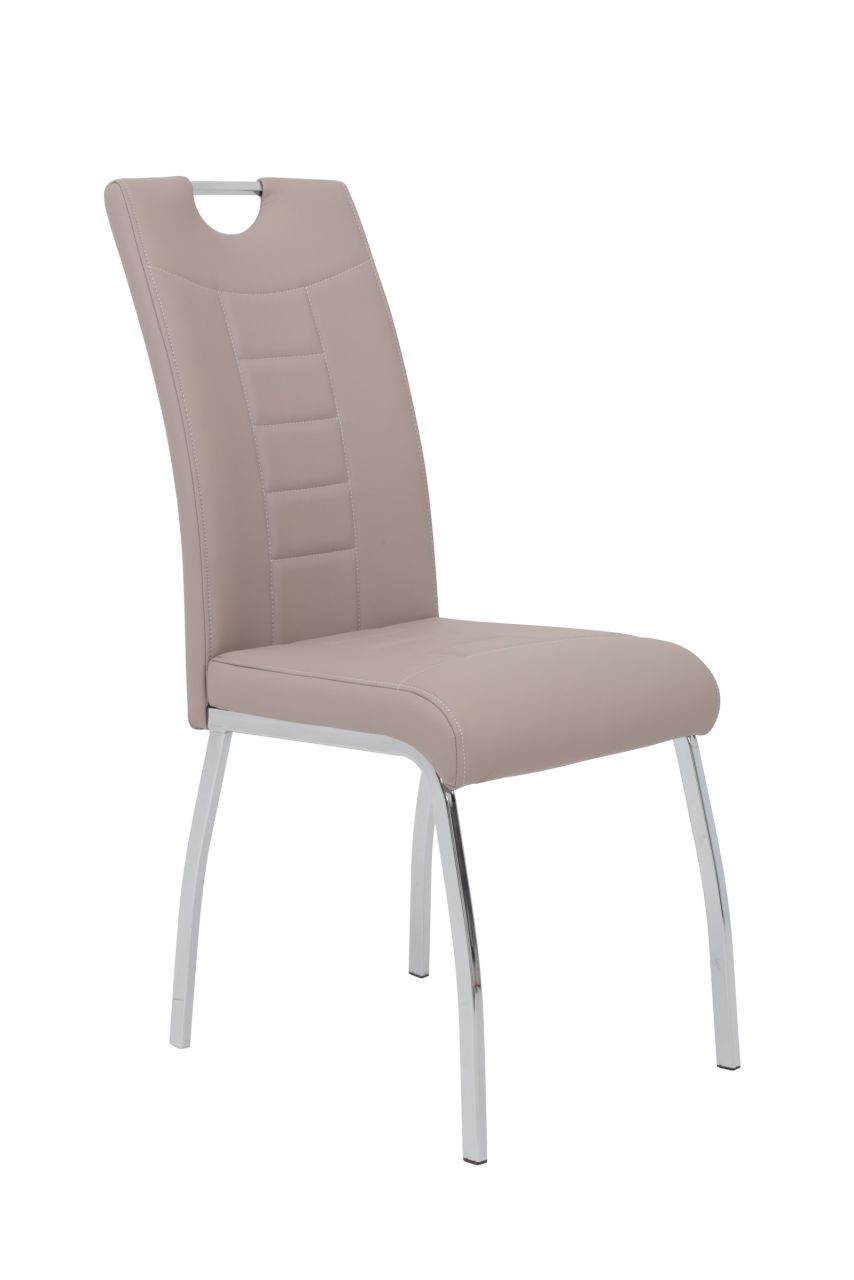 Esszimmerstühle Stühle Vierfußstuhl 4er Set ALIDA Cappucino