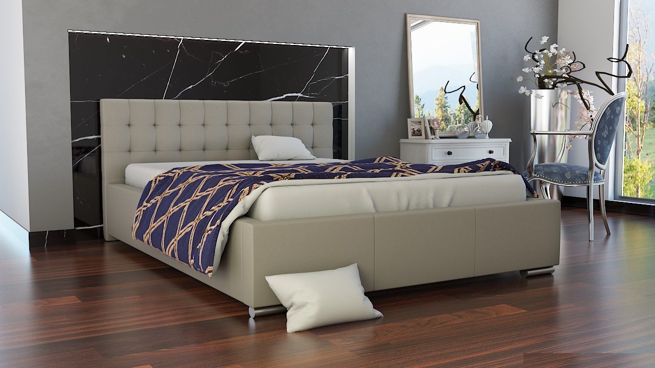 Polsterbett Bett Doppelbett MANILO XS 180x200cm inkl.Lattenrost