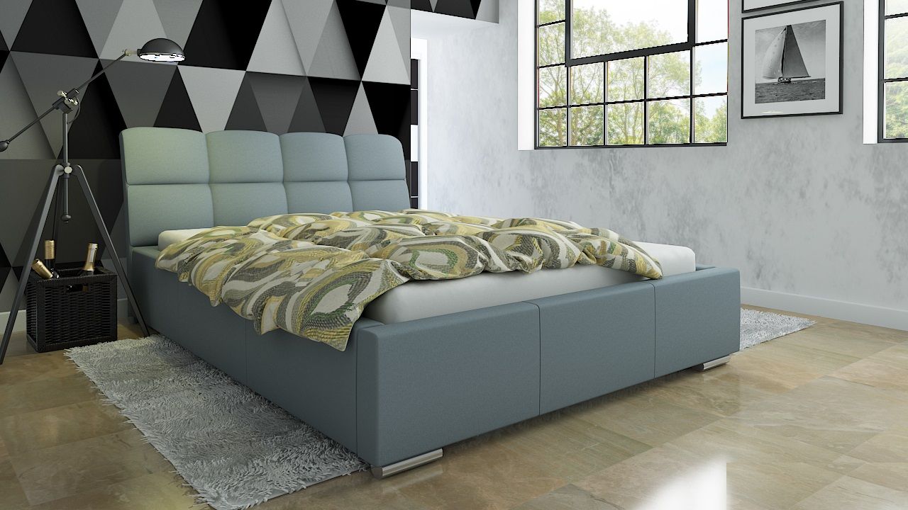 Polsterbett Bett Doppelbett CATELLO XS 180x200cm inkl.Lattenrost