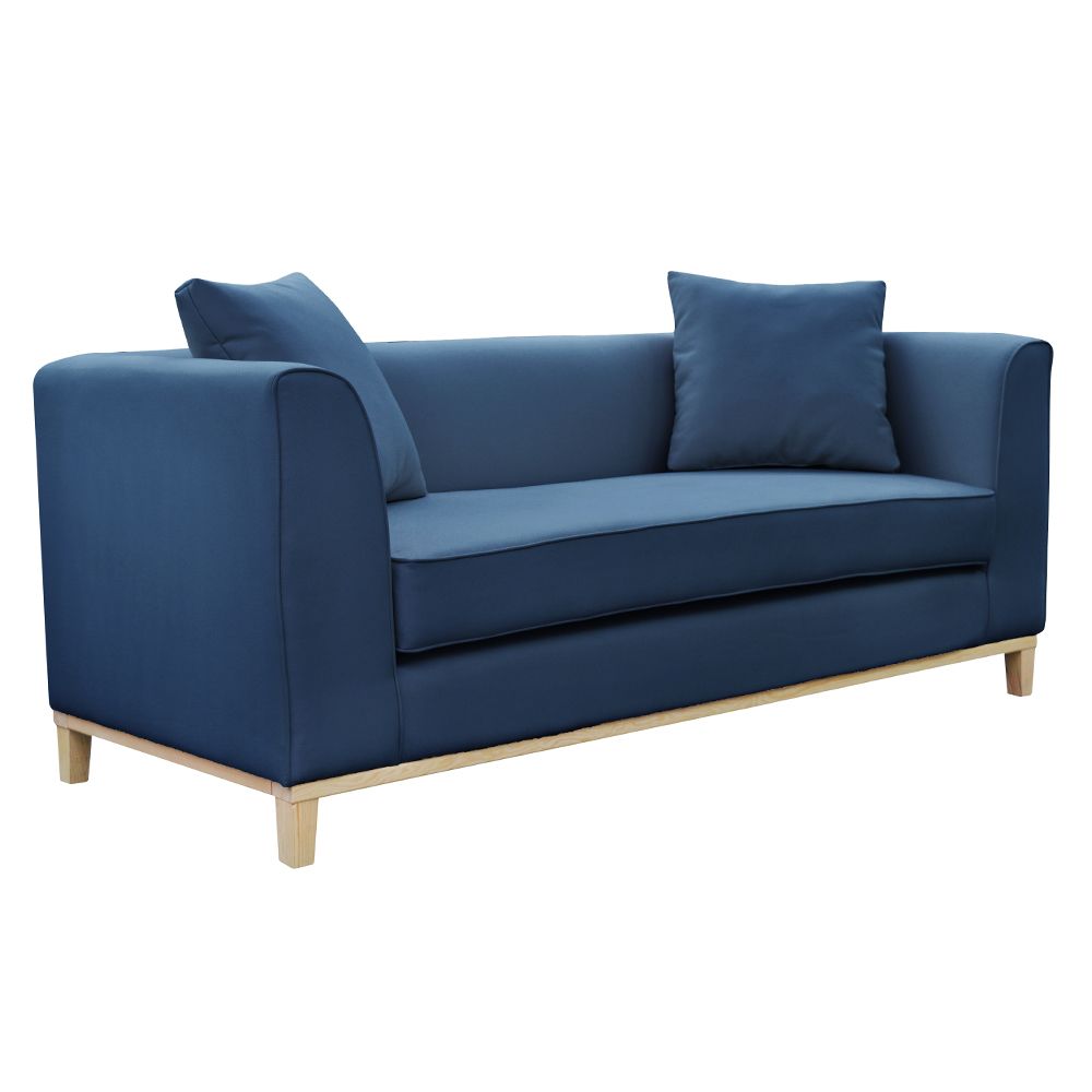 Polstersofa Sofa 2-Sitzer ALBA Massivholz Buche