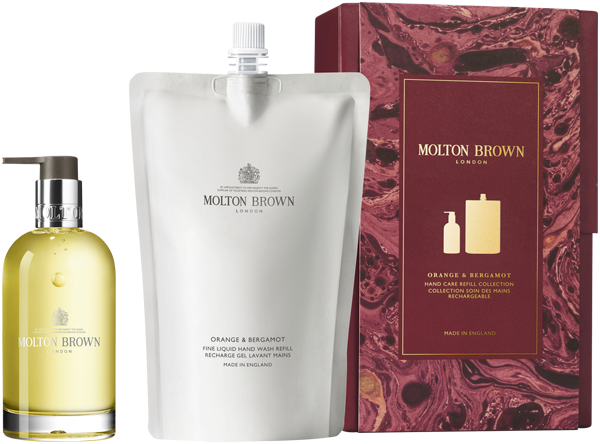 Molton Brown Orange & Bergamot Handpflege Nachfüll Geschenkset X24