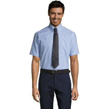 Sols  Kurzarm Hemdbluse BRISBANE WORK-CAMISA OXFORD HOMBRE MANGA CORTA