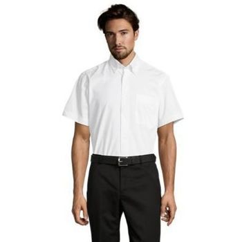 Sols  Kurzarm Hemdbluse BROOKLYN-CAMISA HOMBRE ALGODÓN TWILL MANGA CORTA