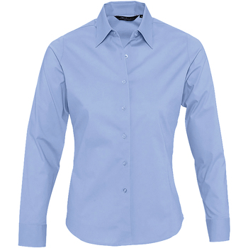 Sols  Blusen EDEN ELEGANCE-CAMISA  MUJER MANGA LARGA de algodon