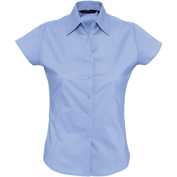 Sols  Blusen EXCESS CASUAL-CAMISA STRECH MUJER MANGA CORTA