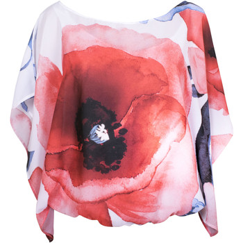 Luna  Blusen Top-Strand Poppy