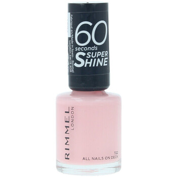 Rimmel London Nagellack 60 Seconds Super Shine Esmalte De Uñas 722-all Nails On Deck
