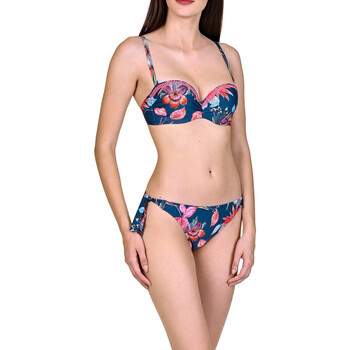 Lisca Bikini Ober- und Unterteile Tie-dye Badeanzug Strümpfe Jamaica
