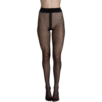 Lisca  Strumpfwaren 20 Denier Fashion Dots Strumpfhose schwarz