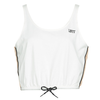 Levis  Tank Top GINGER NYLON PIECED TANK TOFU, TOASTED ALMOND   CAVIAR