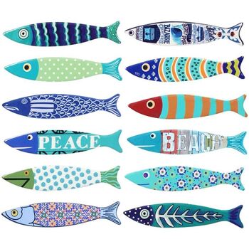 Signes Grimalt Statuetten und Figuren Magnetischer Fisch Set 12 U