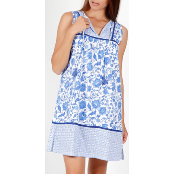 Admas Kleider Ärmelloses Sommerkleid Etienne blau