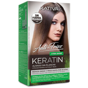 Kativa Accessoires Haare Keratin Anti-frizz Brasilianisches Glätten Ohne Bügeleisen Extr