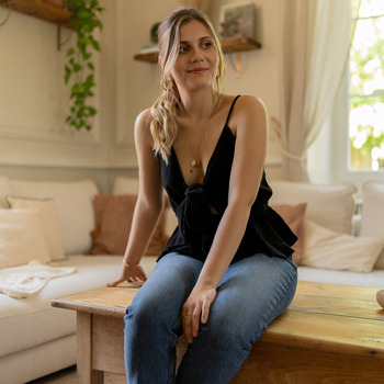 Céleste  Blusen LAVANDIN