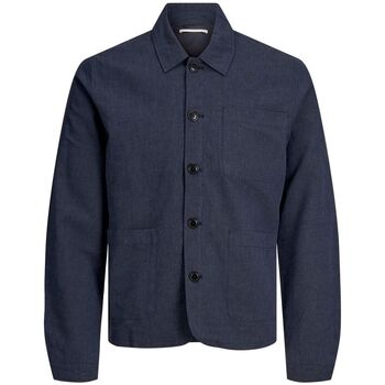 Jack & Jones  Blazer 12202812 LINEN HYBRID BLAZER-DARK NAVY