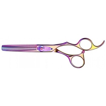 Olivia Garden  Accessoires Haare Tijeras Para Mano Diestra 6.35 Silkcut Rainbow Thinner