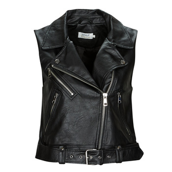 Only  Lederjacken ONLVERA FAUX LEATHER WAISTCOAT