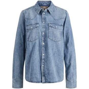 JJXX  Blusen 12204593 JXSOPHI-LIGHT BLUE DENIM