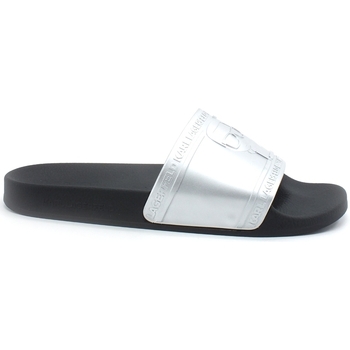Karl Lagerfeld  Pantoffeln Kondo Karl Ikonic Ciabatta Silver Rubber KL80919