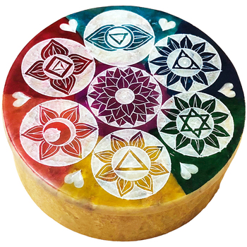 Signes Grimalt  Körbe, Kisten, Regalkörbe Mehrfarbiger Rundkasten