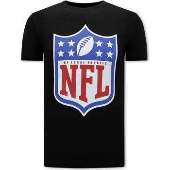 Local Fanatic  T-Shirt NFL Shield Team Print