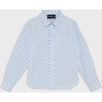 Armani jeans  3/4 Jeans EMPORIO ARMANI CAMICIA CON MICRO AQUILA JACQUARD Art. 3R4C86