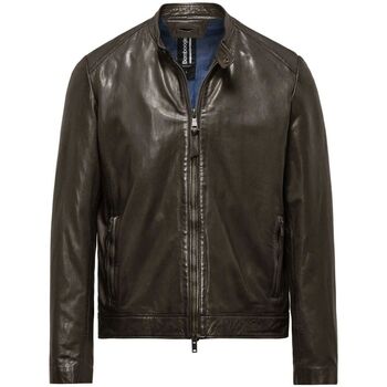 Bomboogie Lederjacken JMROY PLGS5-14 DARK BROWN