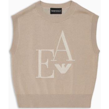 Armani jeans  3/4 Jeans EMPORIO ARMANI GILET MAXI LOGO JACQUARD Art. 3D4M51