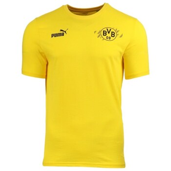 Puma  T-Shirt Bvb Ftblculture Tee Faster Yel