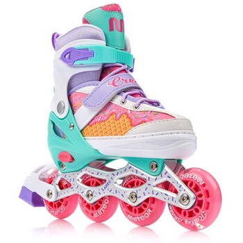 Meteor Inlineskates 4W1 Cream Led 2023