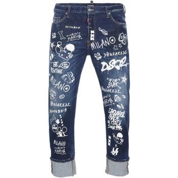 Dsquared  Straight Leg Jeans S74LB1076-S30685-470