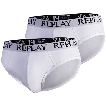 Replay  Slips Slip  SLIP Basic Cuff Logo im praktischen 2er Pack