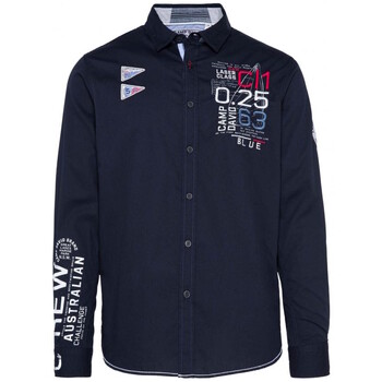 Camp David  Hemdbluse Hemd Laser Sailing Langarmhemd