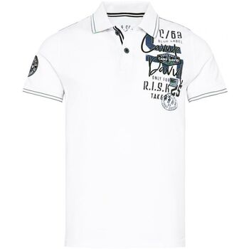 Camp David T-Shirts & Poloshirts Poloshirt Base Jumping Kurzarmshirt mit Polokragen