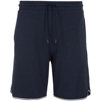 Emporio Armani  Shorts Lounge Waffle Bermuda Shorts Armani Blue
