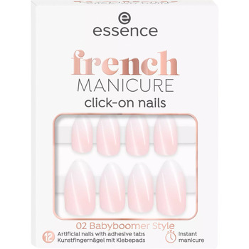 Essence  Manuküre Set Click-on French Manicure Kunstnägel - 02 Babyboomer Sty
