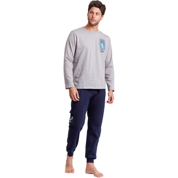 Admas Pyjama-Sets Pyjama Outfit Hose Top Langarm 626 Stitch Disney