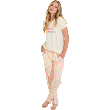 Lisca  Pyjama-Sets Pyjama Hausanzug Hose T-Shirt SUMMER  Cheek