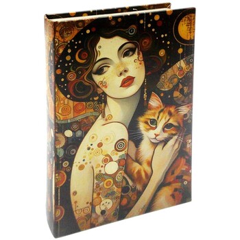Signes Grimalt Körbe, Kisten, Regalkörbe Bücherbox „Frau Und Katze“.