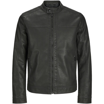 Jack & Jones  Lederjacken Jacke WARNER Bikerjacke
