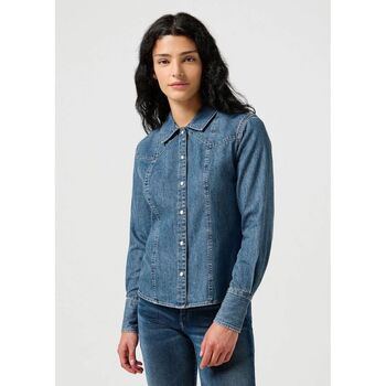 Wrangler  Blusen 112356476-FADED BLUE