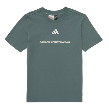 adidas  T-Shirt für Kinder adidas Boys Slogan Single Jersey T-Shirt Kids