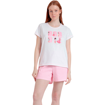 Admas  Pyjama-Sets Pyjama Shorts T-Shirt She Just Shines Barbie